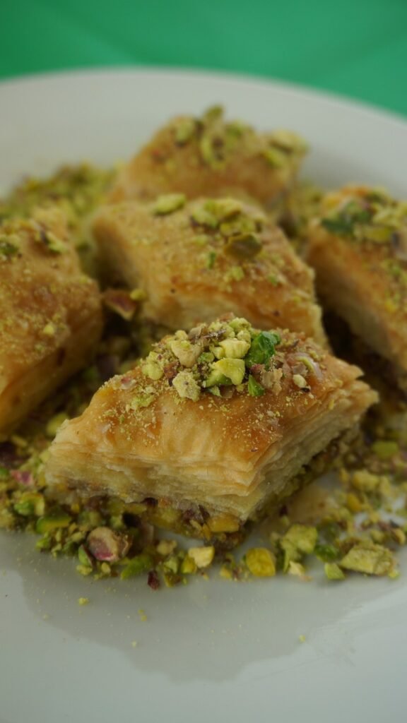 Baklava Recipe with Pistachios and Honey2