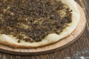 Fresh Lebanese Zaatar Bread1