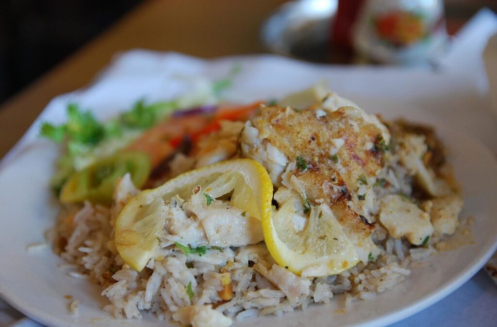 Comforting Baked Fish in Tahini Sauce