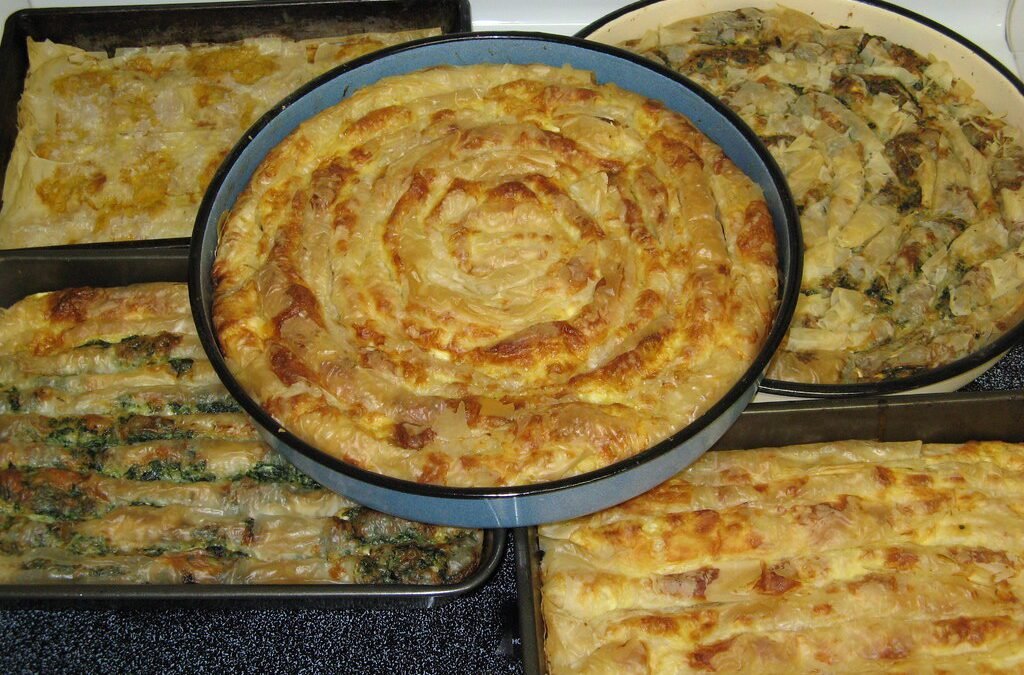 Spinach and Feta Cheese Borek