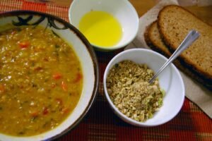 Middle Eastern Lentil Soup2