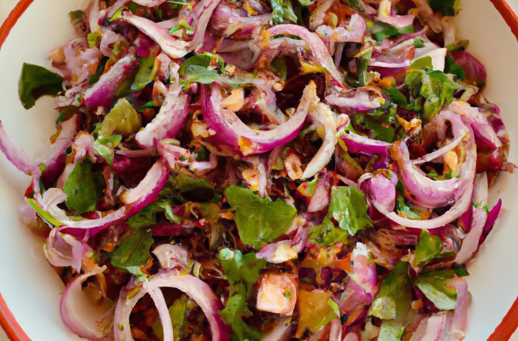 Turkish Sumac Onion Salad