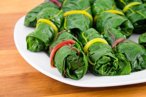 Lebanese stuffed swiss chard leaves1 Lebanese stuffed swiss chard leaves1