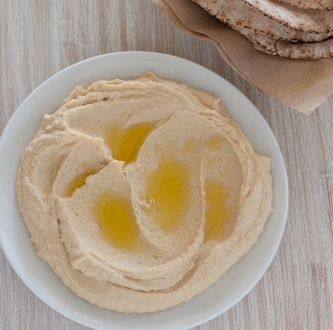 Whipped Garlic Hummus