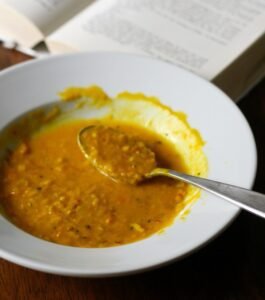 Lebanese lentil soup2