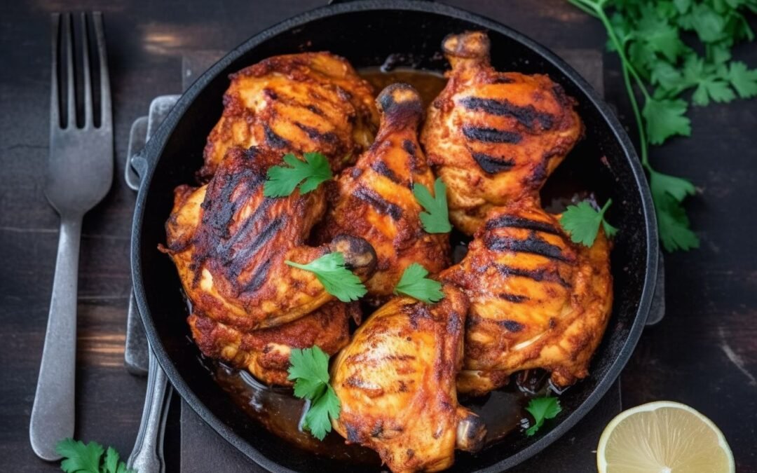Spicy and Fragrant Keto Moroccan Harissa Grilled Chicken