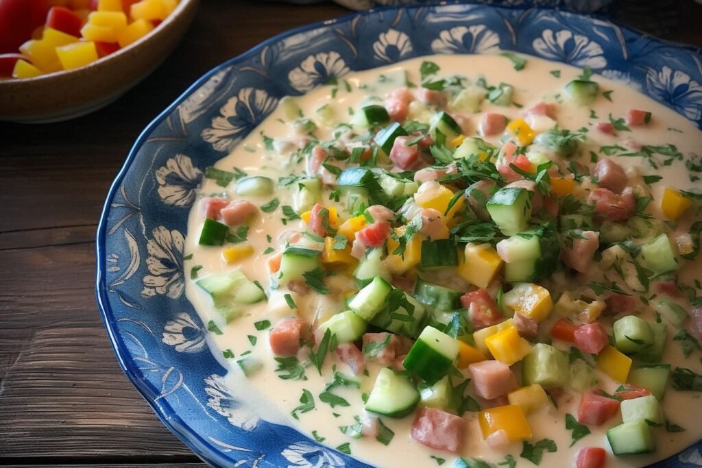 jerusalem salad with tahini