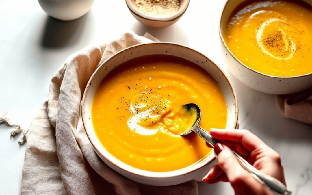 Middle Eastern Lemony Lentil Soup