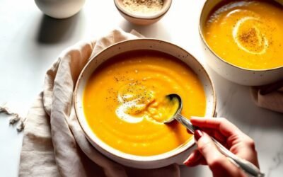 Middle Eastern Lemony Lentil Soup