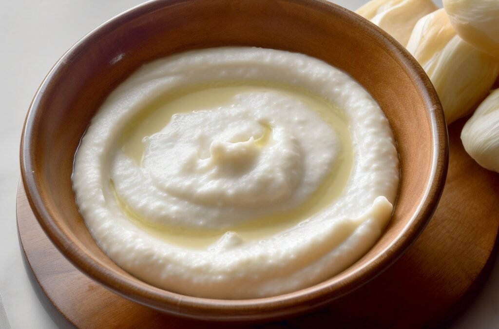 Aromatic and Quick Lebanese Garlic Sauce