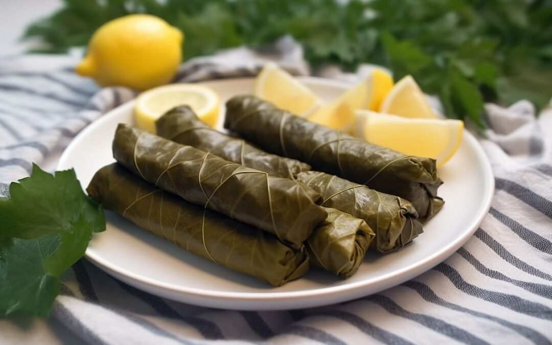 Turkish Stuffed Grape Leaves