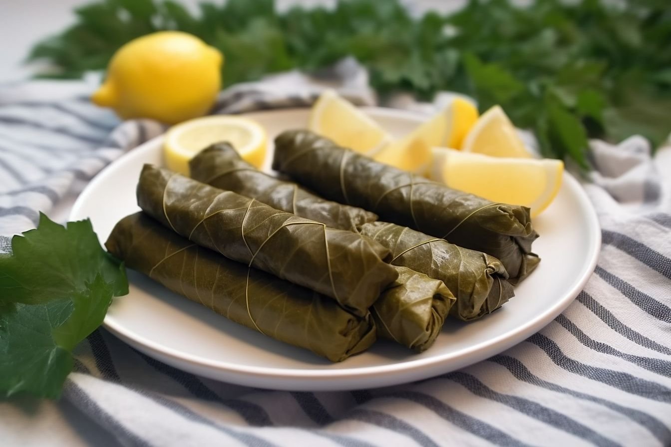 Turkish Stuffed Grape Leaves