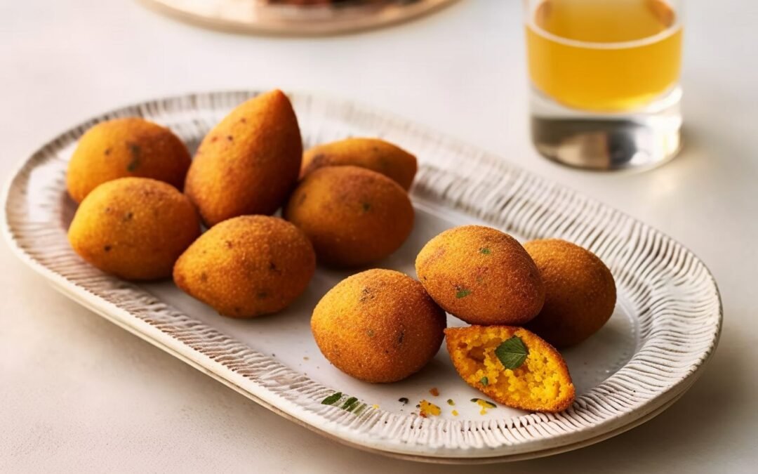 Crunchy and Aromatic Vegan Pumpkin Kibbeh Balls