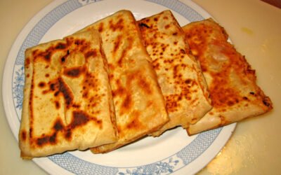 Delicious and Satisfying Mhadjeb Algerian Stuffed Bread