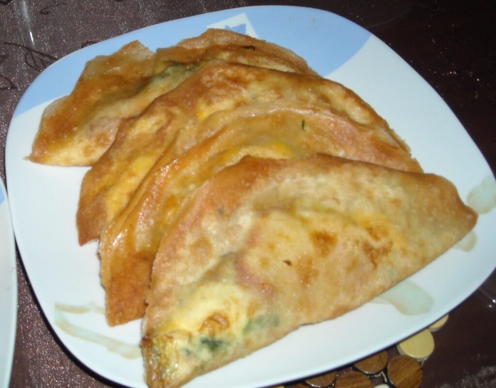 Tunisian tuna brik pastry