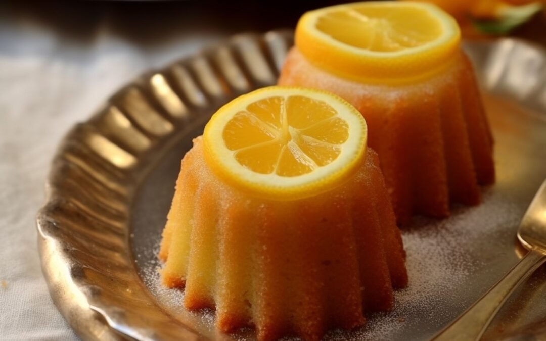 Syrupy Lemon Olive Oil Semolina Cake