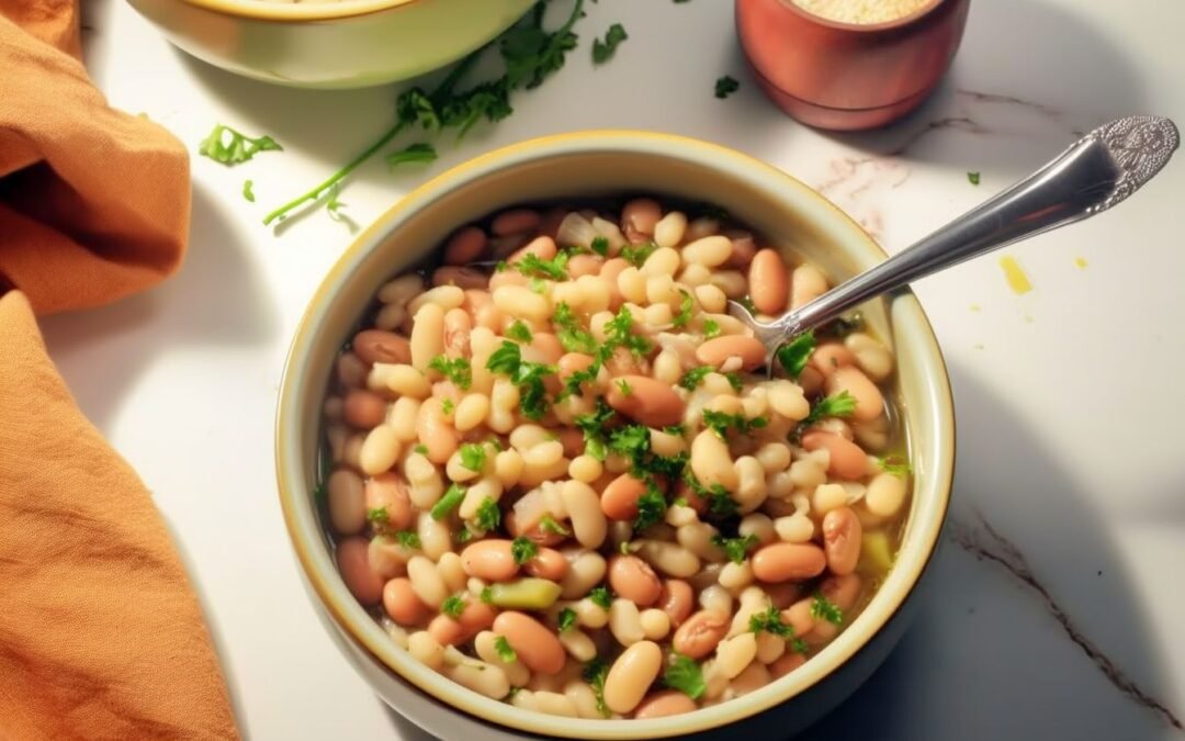 Aromatic Lebanese Makhlouta 15 Bean Soup