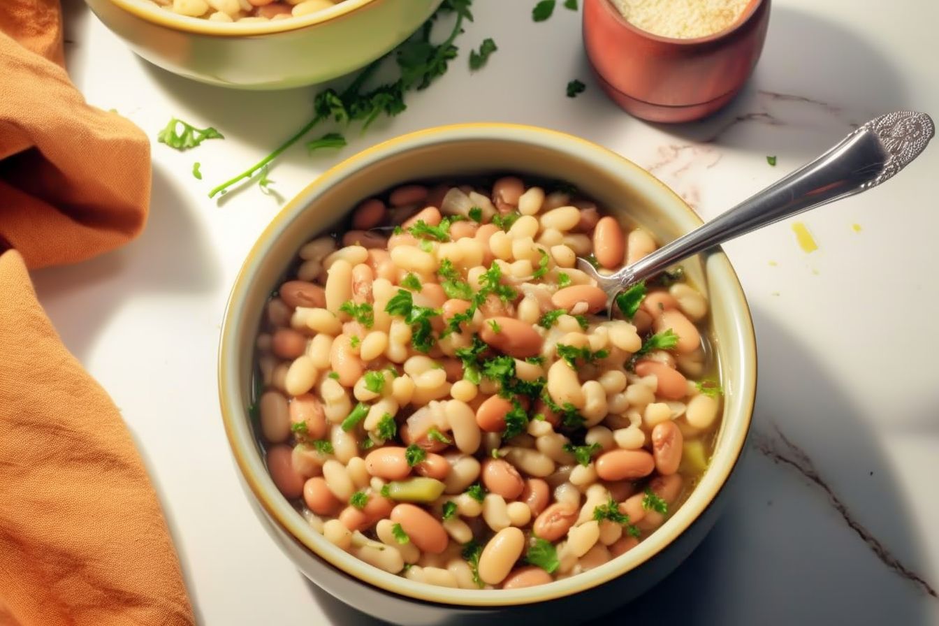 Lebanese makhlouta 15 bean soup