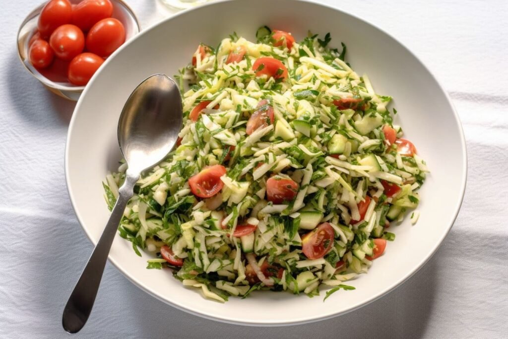 Lebanese malfouf cabbage salad