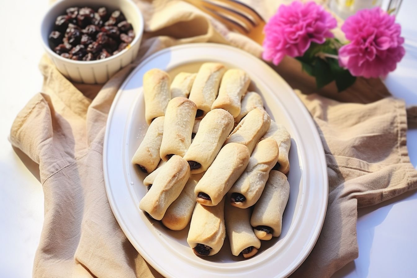 date roll cookies