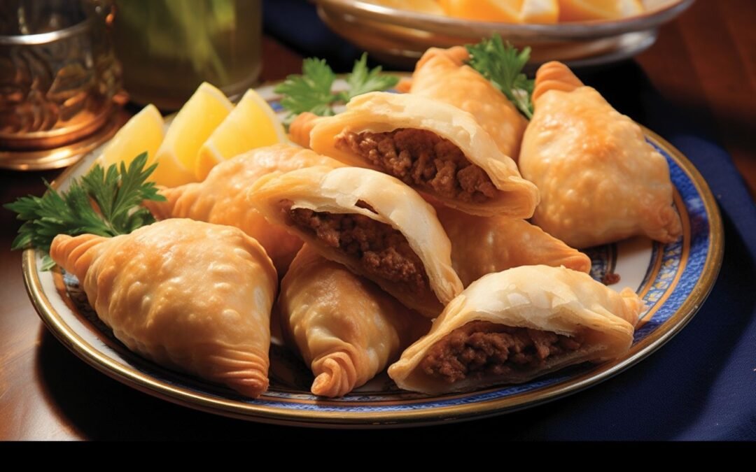 Satisfying and Delicious Lebanese Meat Sambousek