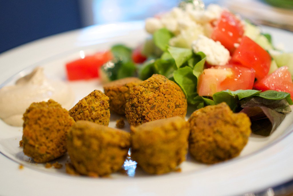 air fryer keto falafel