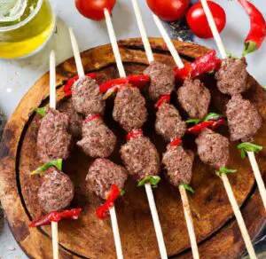 keto Ground Beef Kebab