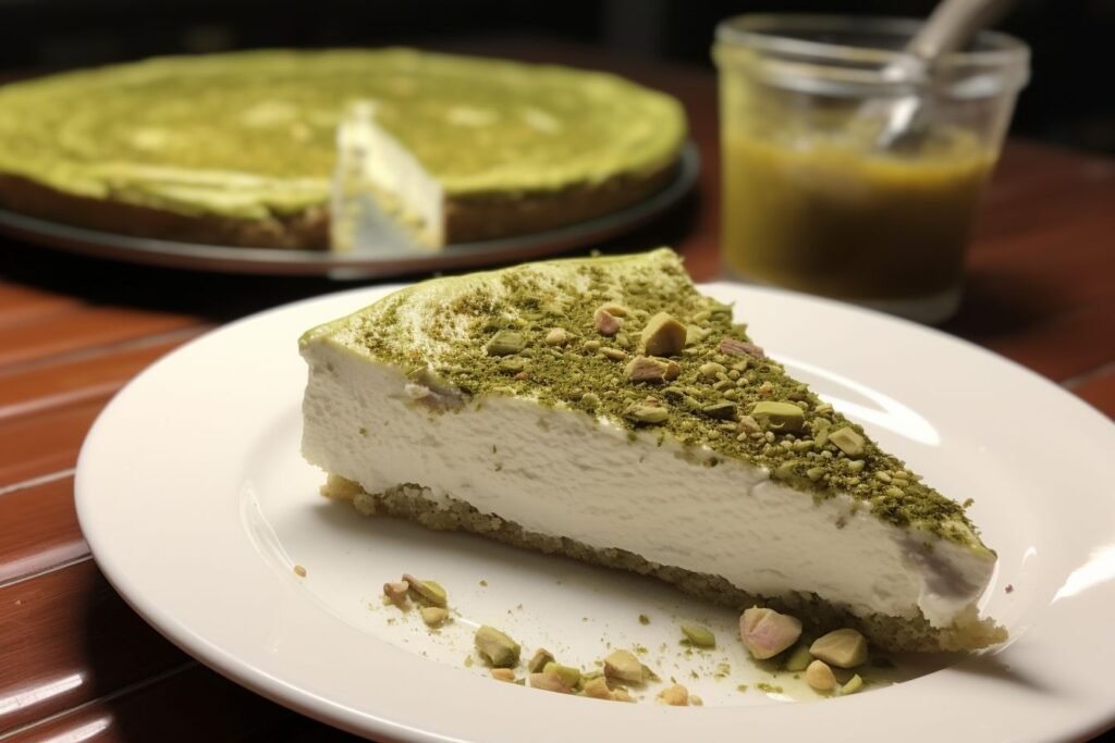 Pistachios and Cottage Cheese Keto Dessert