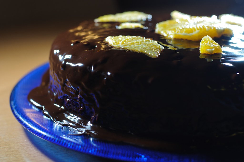 Keto Chocolate Orange Cake