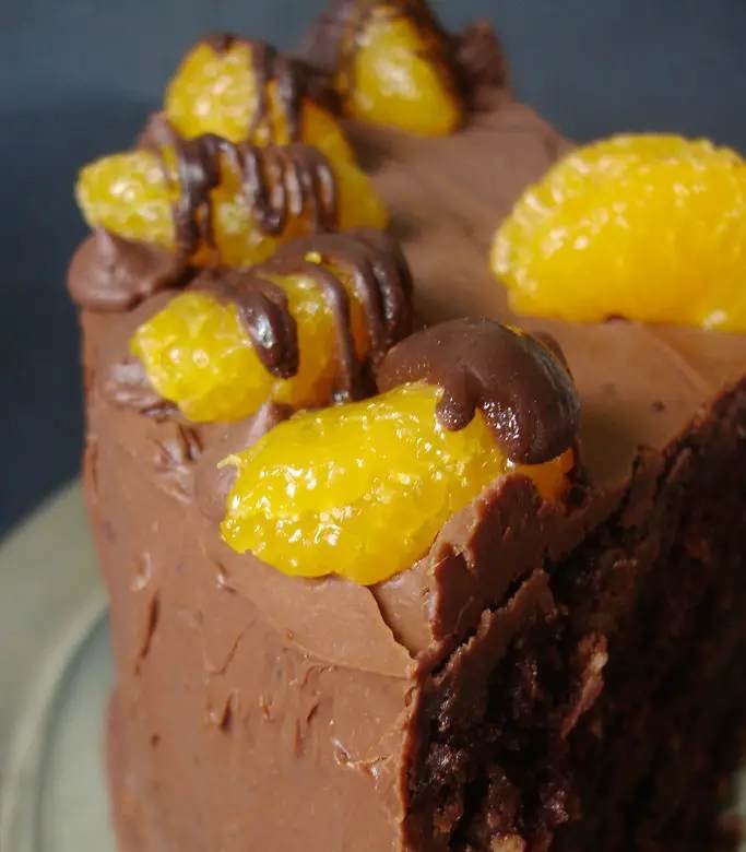 Keto Chocolate Orange Cake