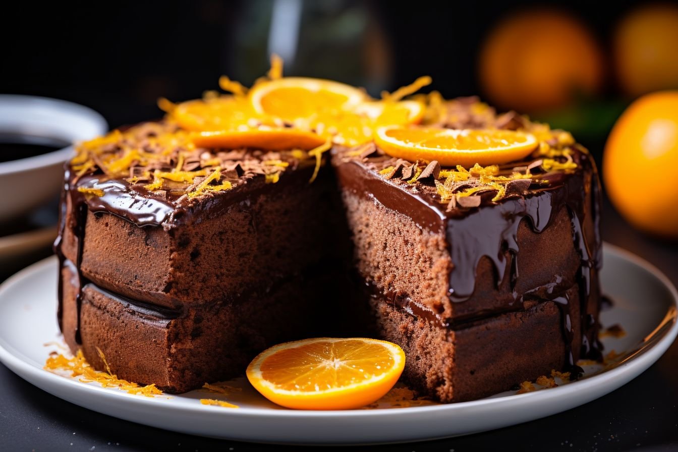 Keto Chocolate Orange Cake Keto Chocolate Orange Cake