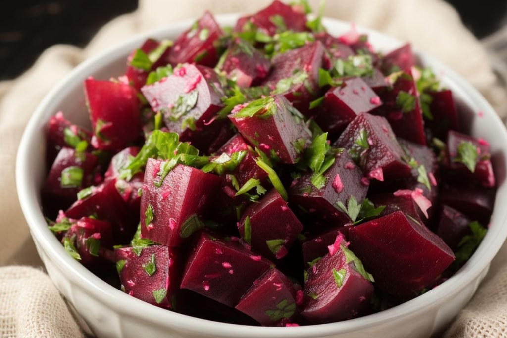 Middle Eastern beet salad