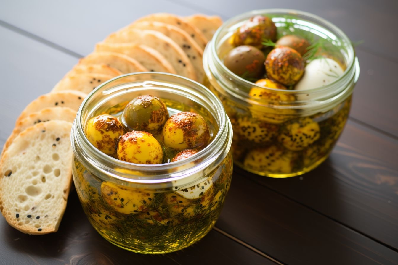 Labneh cheese balls