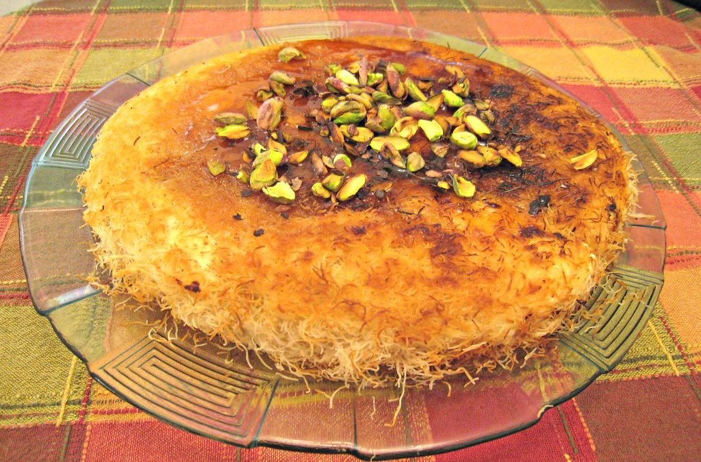 Osmalieh: A Traditional Sweet Middle Eastern Pastry