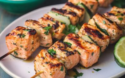 Air Fryer Salmon Kabobs: An Easy and Healthy Seafood Dish
