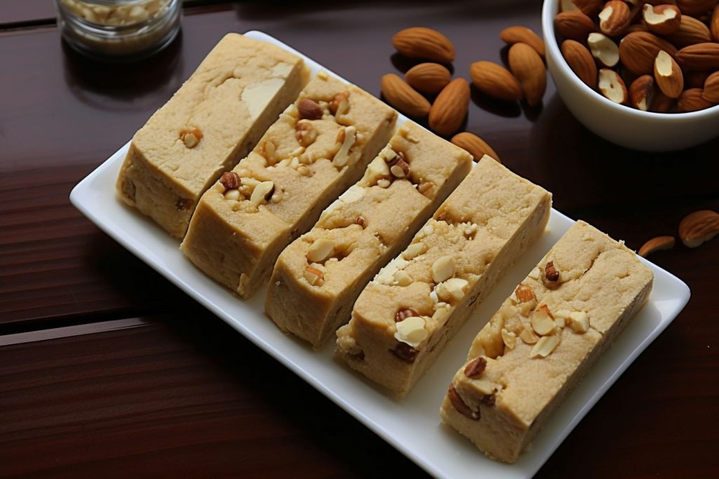 halva with walnuts