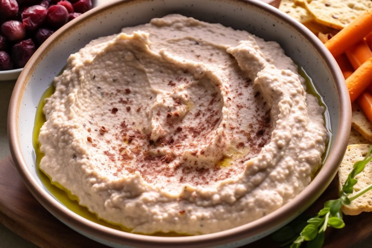 Kidney Bean Hummus with Tahini A Rich and Earthy Hummus Dip Middle