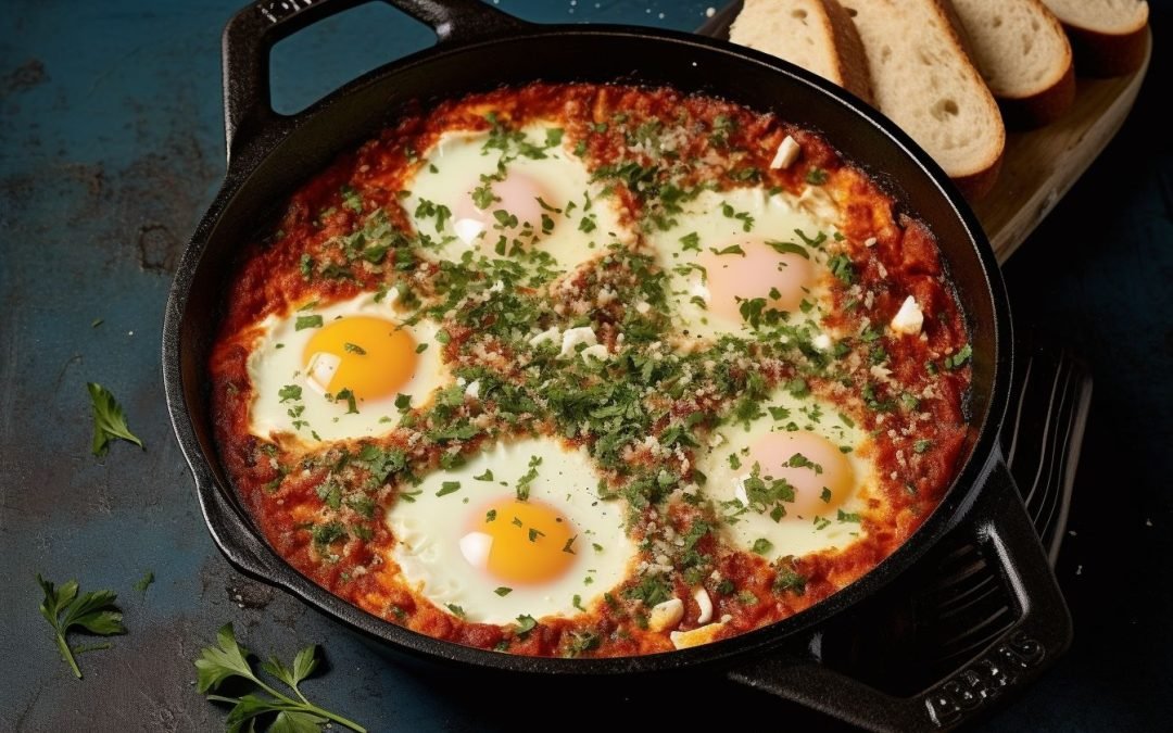 Shakshuka with Lentils: A Hearty and Healthy Breakfast Dish