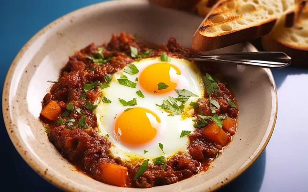 Shakshuka with Ground Beef: A Hearty and Flavorful Middle-Eastern Dish