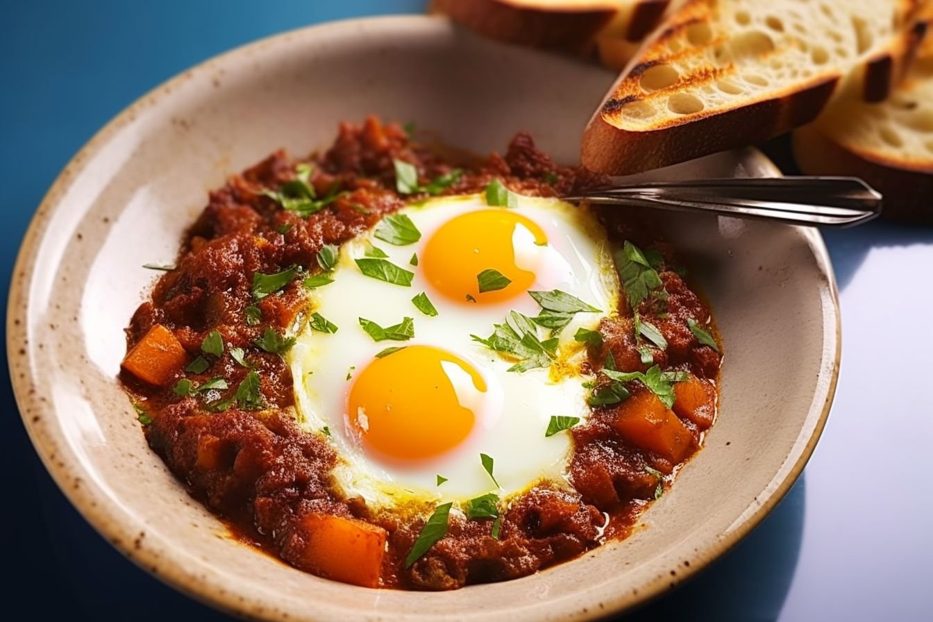 shakshuka with ground beef