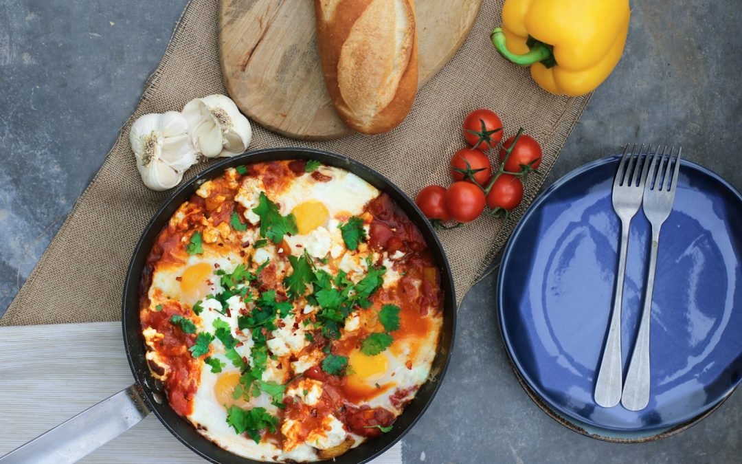 Easy Recipe For Shakshuka with Canned Tomatoes