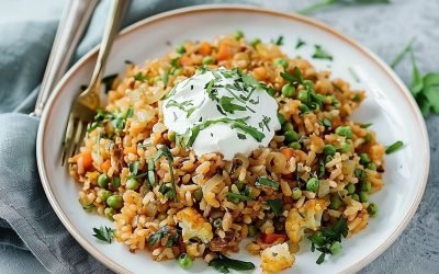 Mujadara with Cauliflower Rice: The Keto Version For Mujadara