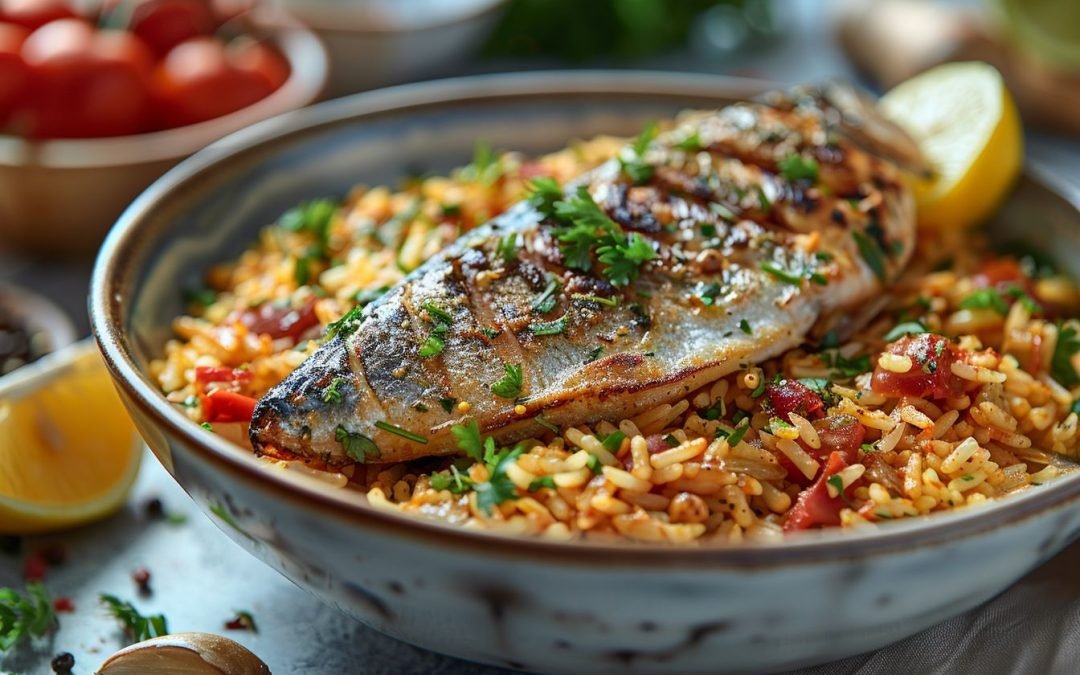 Mujadara with Fish: A Flavorful and Nutritious Meal