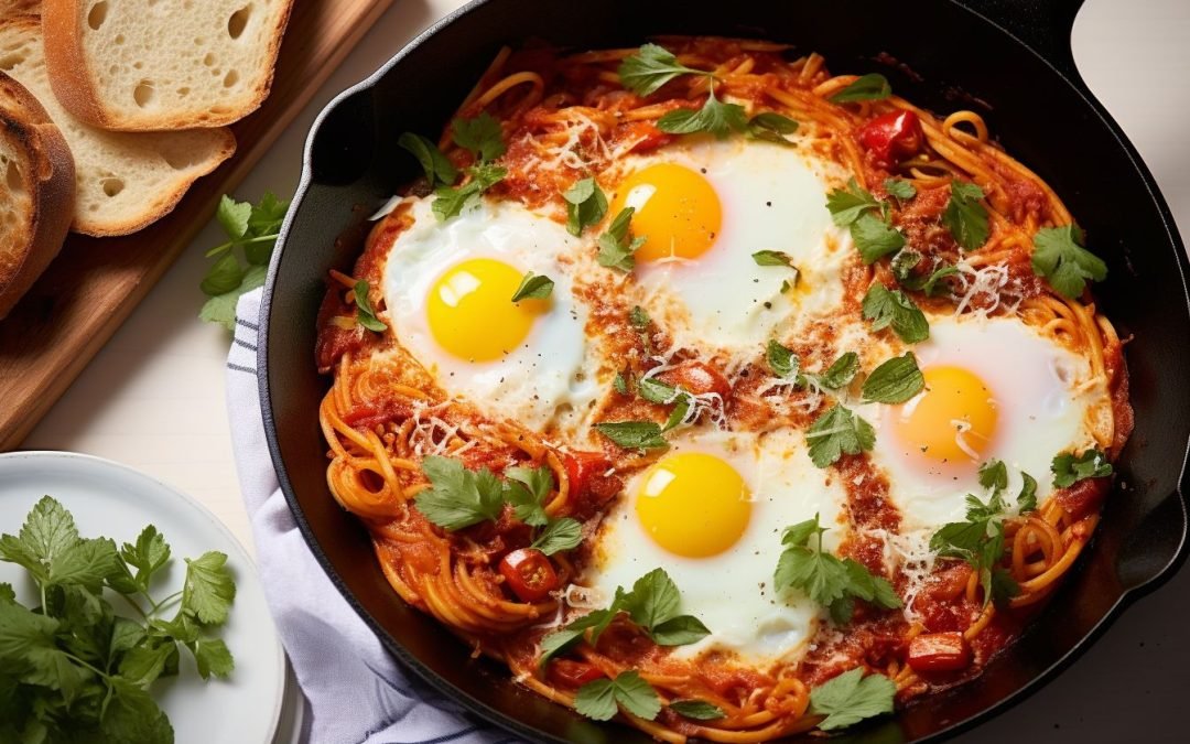 Shakshuka with Pasta: Upgrade Your Brunch Game