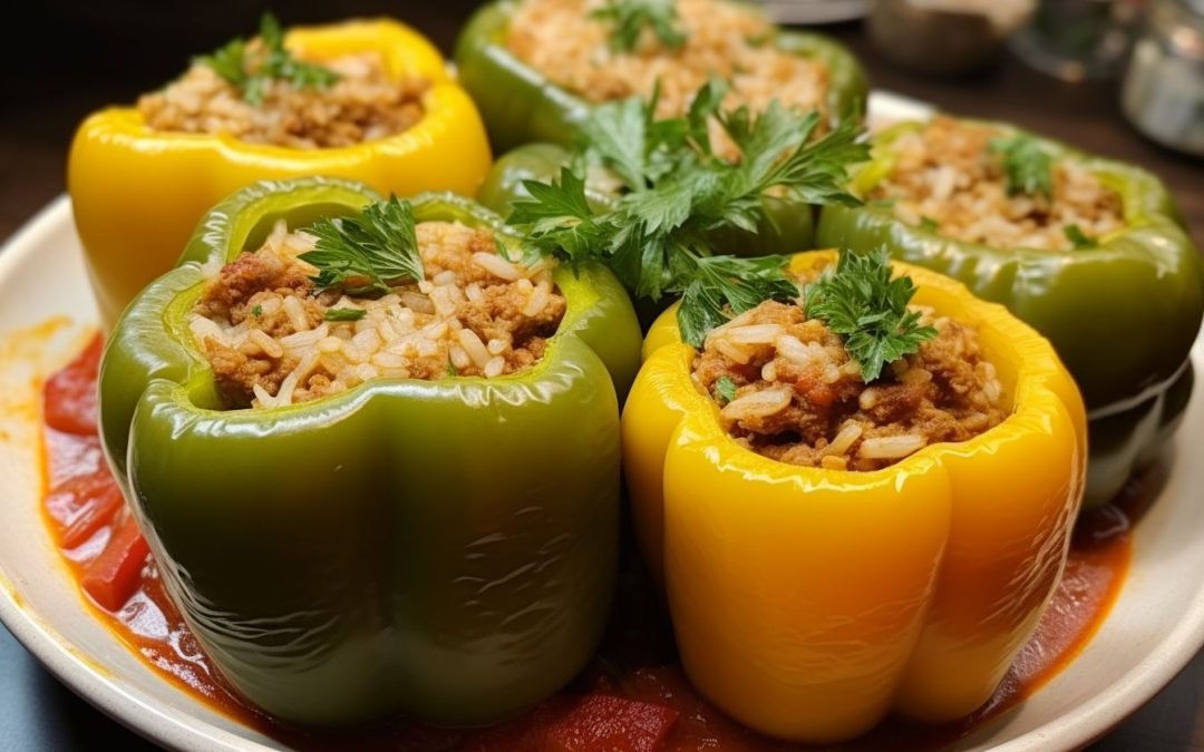 Middle Eastern Stuffed Peppers: A Flavorful and Nutritious Dish