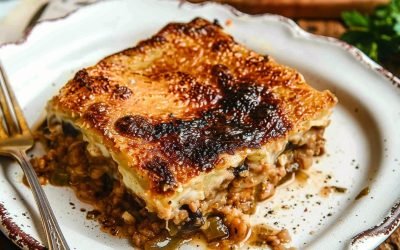 Keto Moussaka with Yogurt: A Low-Carb Mediterranean Dish
