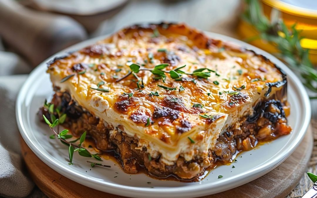Moussaka with Nutmeg: A Flavorful Middle Eastern Dish Recipe
