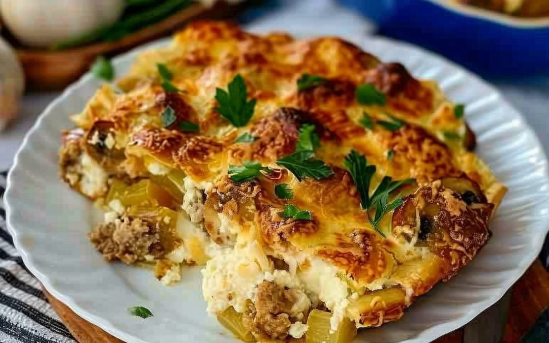 Keto Moussaka with Ricotta: A Low-Carb, High-Protein Delight