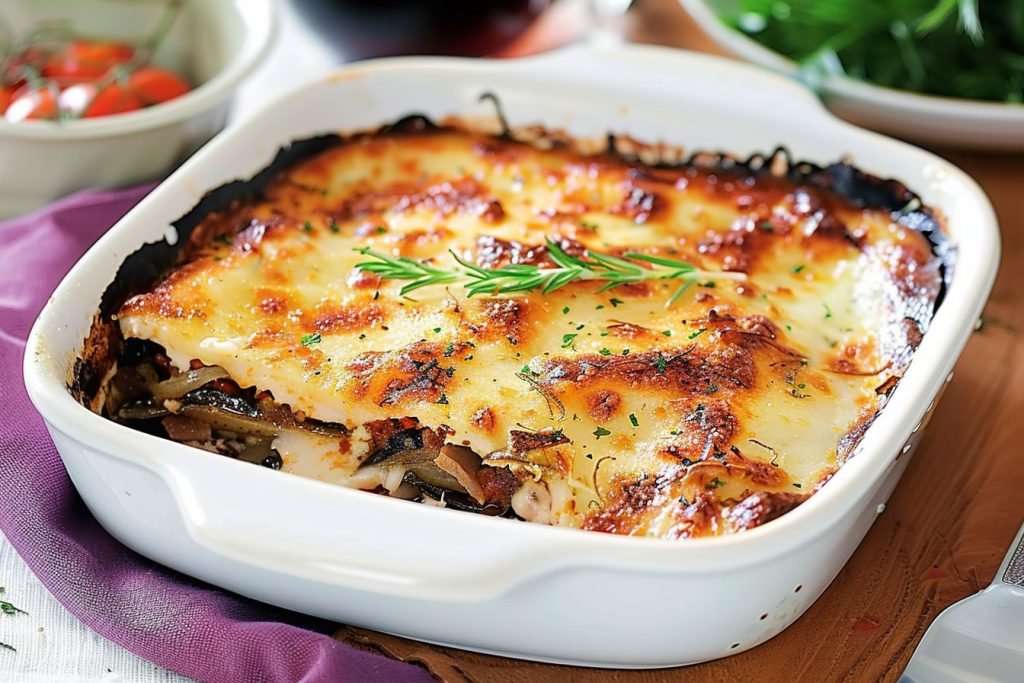 moussaka with chicken