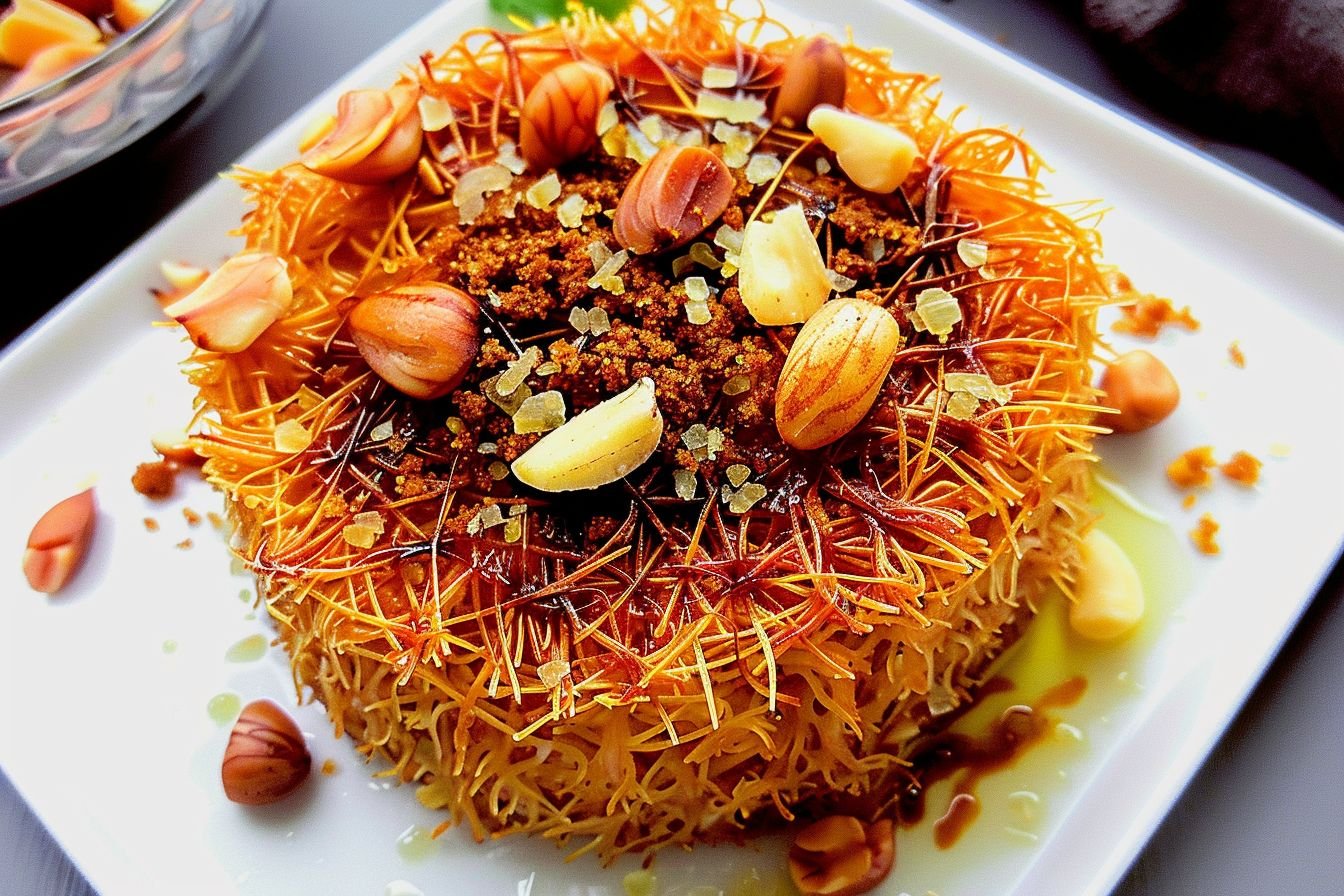 kunafa recipe with semiya